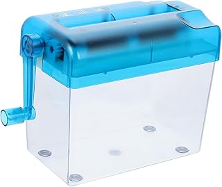 NAMOARLY Pequeno Trituradora De Arquivos Trituradora De Papel Portátil Ferramenta Manual Pequenas Ferramentas Trituradora De Papel Cortador De Tira De Papel Trituradora De Papel Sem Cesta