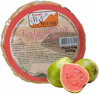 Doce de Leite de Minas Gerais Fondant de Leite com Goiabada em Tablete 300g