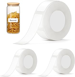 SHIYUAN 540pcs Label Maker Tape, Sticker Thermal Paper That is Not Easy to Fall Off, 12 * 40mm Tape Label Print Stickers, Suitable for D11/D110/D101 Label Making