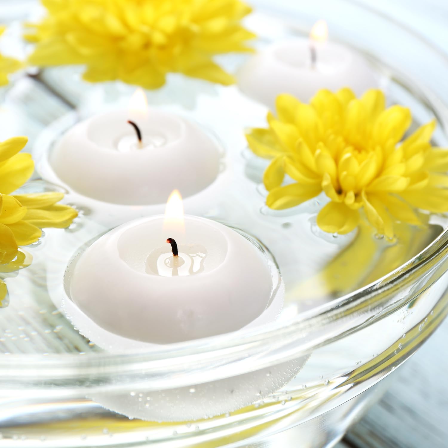 pajoma® 20 candele di compleanno in bianco