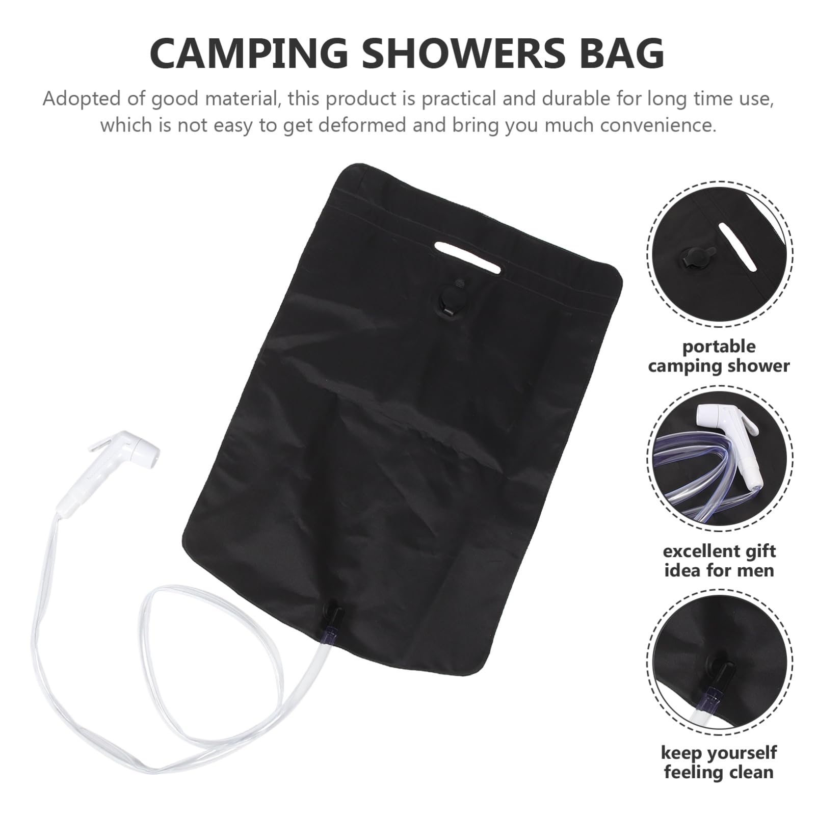 聽1 set doccia da campeggio accessori da campeggio accessori da campeggio doccia esterna docce da campeggio doccia esterna forniture da campeggio 0,35 mmpvc tessuto laminato Oxford portatile da viaggio