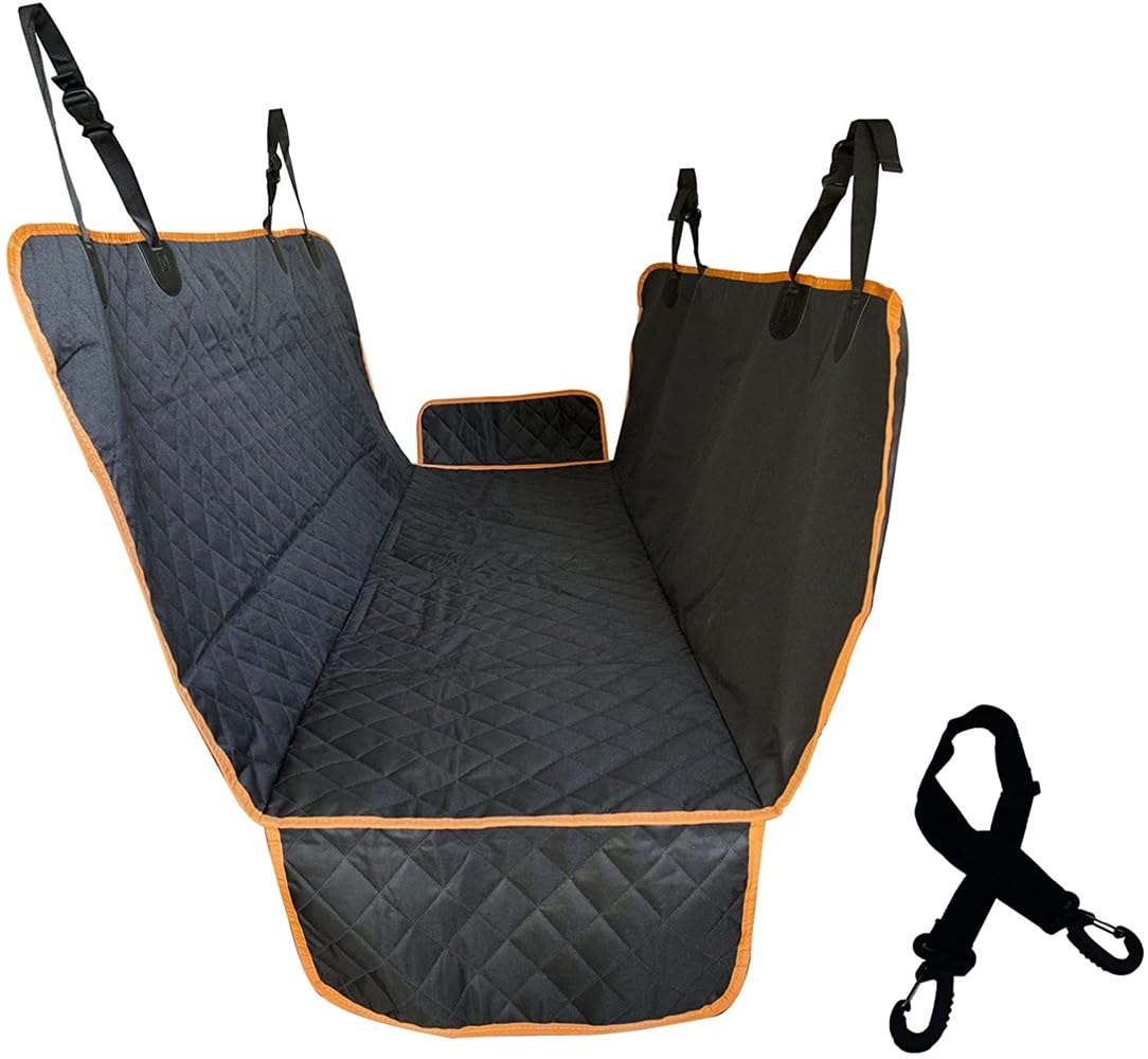 Funda Asiento Coche Perro Funda de asiento de coche para perro, hamaca para perro, manta para coche, funda para la parte trasera, Protector de coche para perro, 147x137cm Cubre Asientos Coche Perro