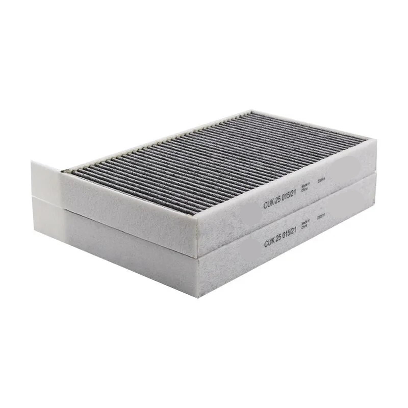 LUTFI Auto Filtro Aire para Modelo 3 Y EV Filter CUK25015/1-2 2 Uds Filtro De Cabina Integrado Carbón Activado 1107681-00-A 1107681-00-B