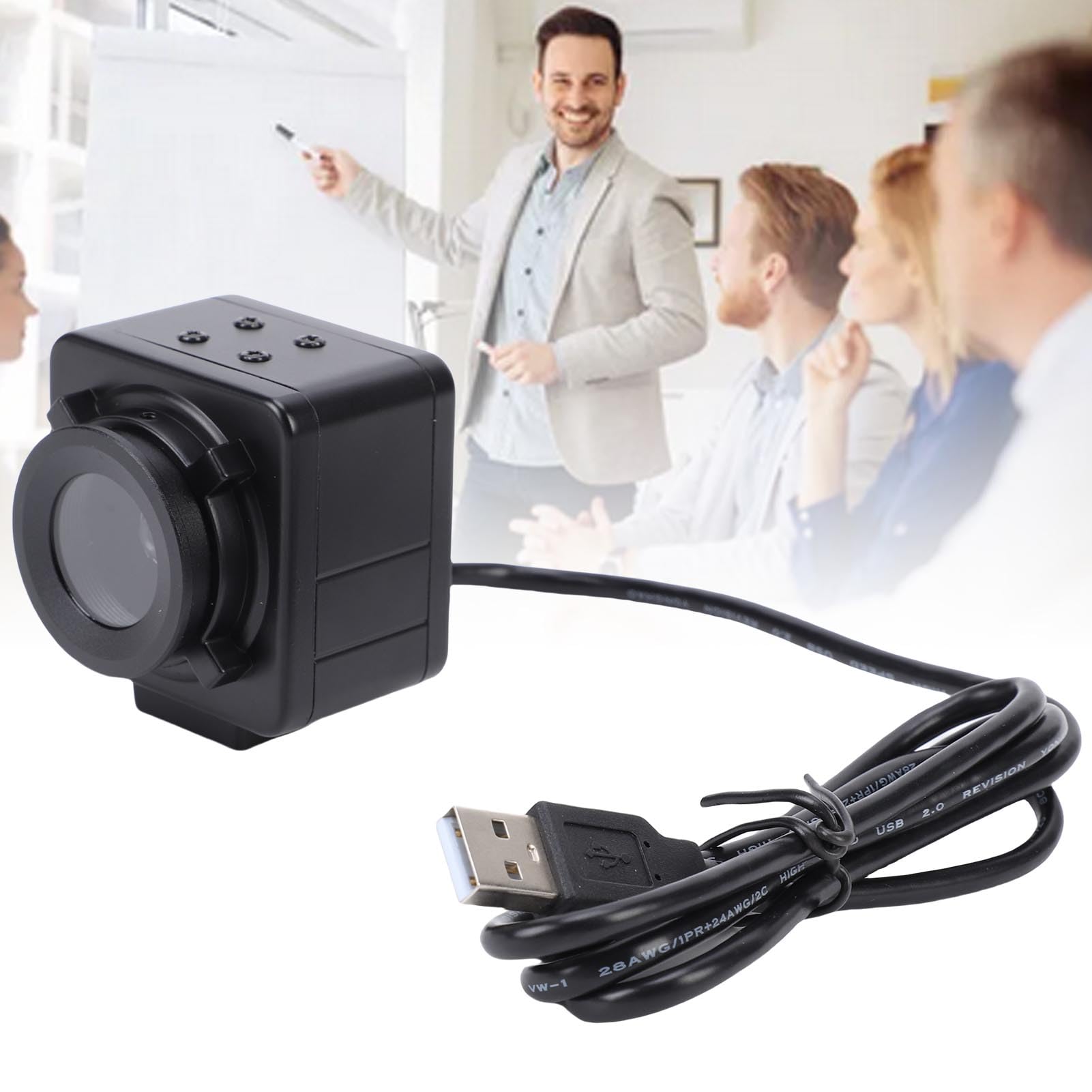 4K USB Kamera, Ultra HD 1/1,56 Cali Czujnik 50 MP Resolution Auto Focus Subste Web Camera