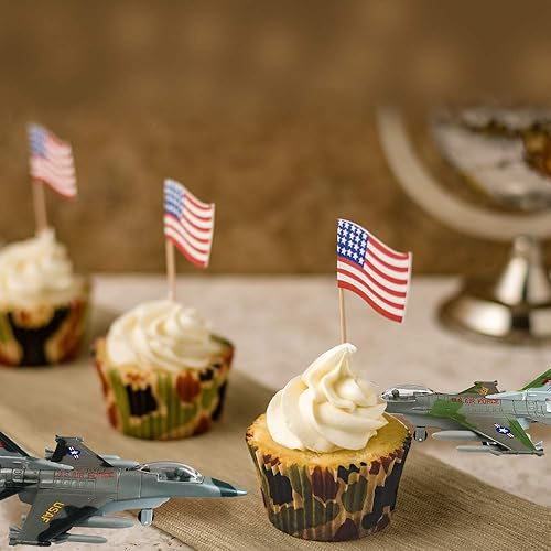 Miniatura 7 de ArtCreativity F-16 Fighter Jet Toy Set para niños – Paquete de 2 aviones de metal fundido a troquel F16 Fighting Falcon, jets militares de tracción