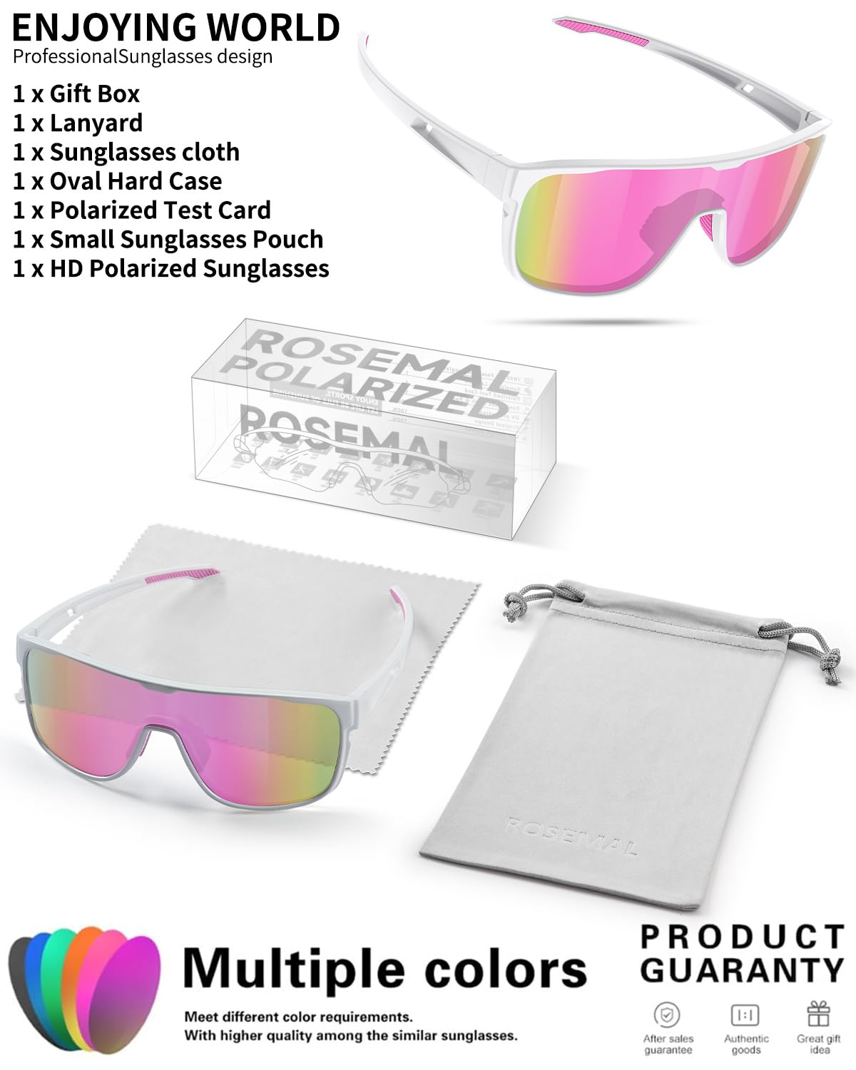Gafas de sol deportivas polarizadas para hombres y mujeres, jóvenes, béisbol, correr, ciclismo, conducción, pesca, tenis, golf, motor TAC UV400 TR90