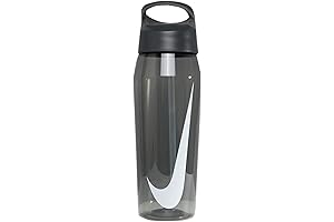 NBS327 32oz carta Football Water Bottle HYPERCHARGE Straw Athracite/White
