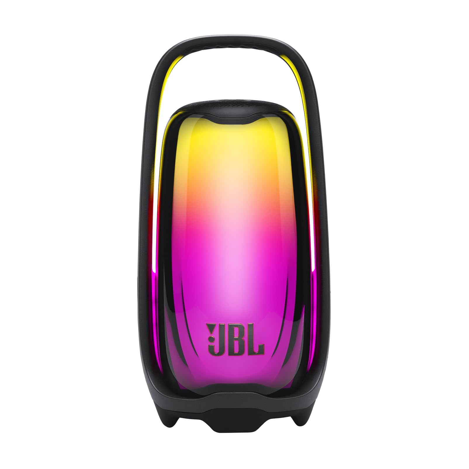JBL Pulse 6, Diffusore Portatile con Luci a 360°, Nero