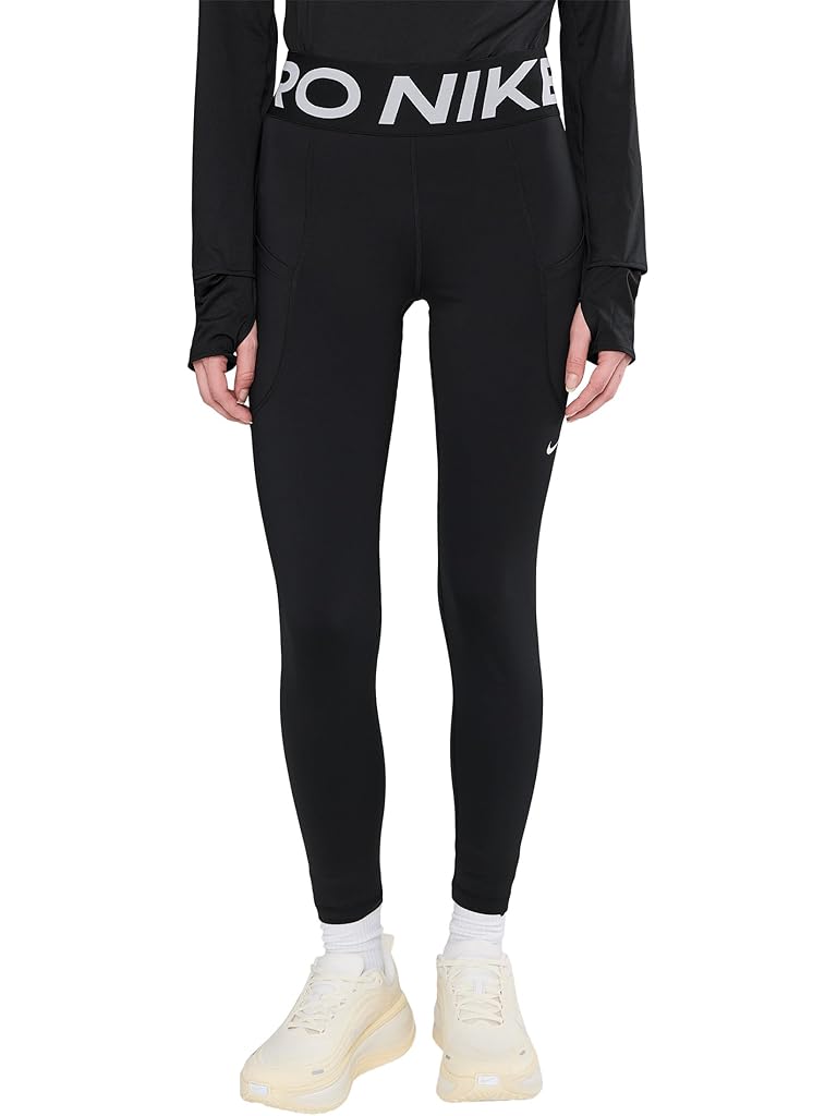 Gray Nike Pro Sculpt Dri-FIT High-Rise 7/8 Leggings With Pockets