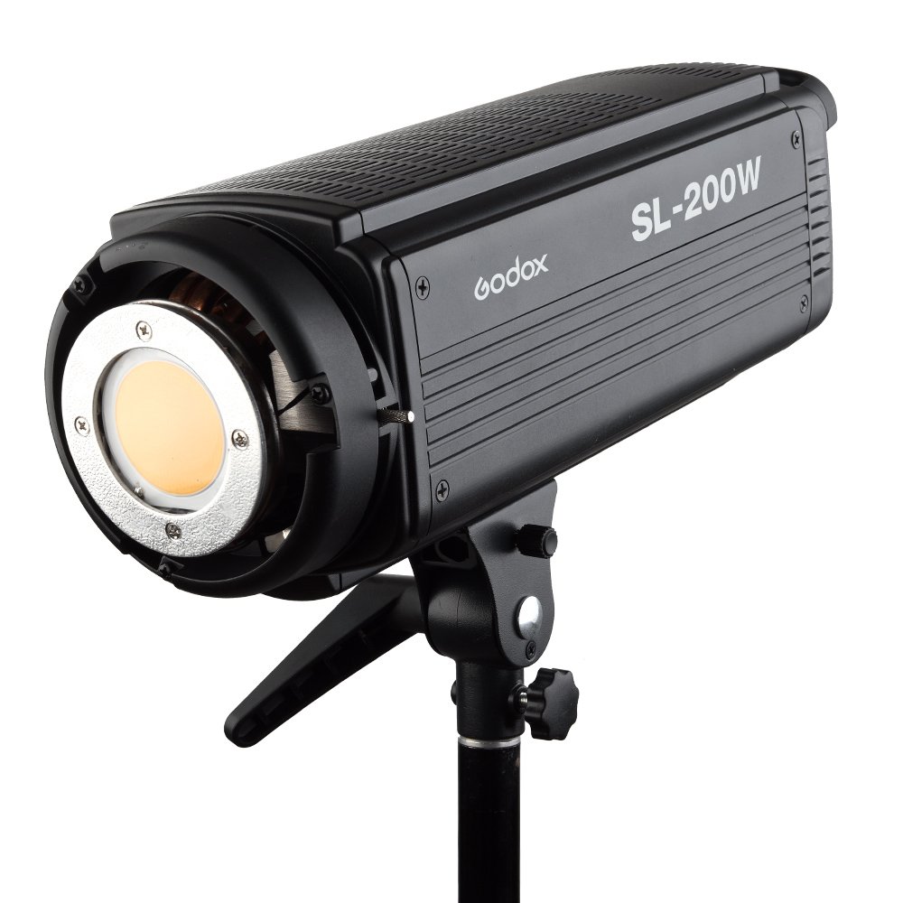Amazon | GODOX SL200W LEDスタジオライト200W 定常光ライト色温度5600 
