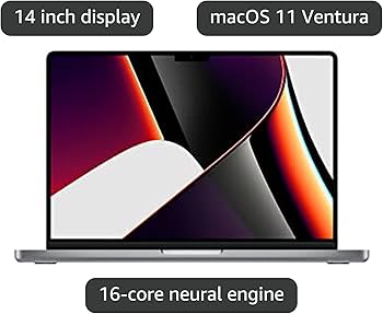 Amazon.com: Apple 2021 MacBook Pro M1 Pro chip (14-inch, 16GB RAM