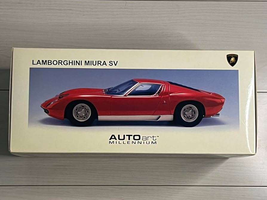 Amazon | オートアートAUTO art ランボルギーニミウラSV 1/18