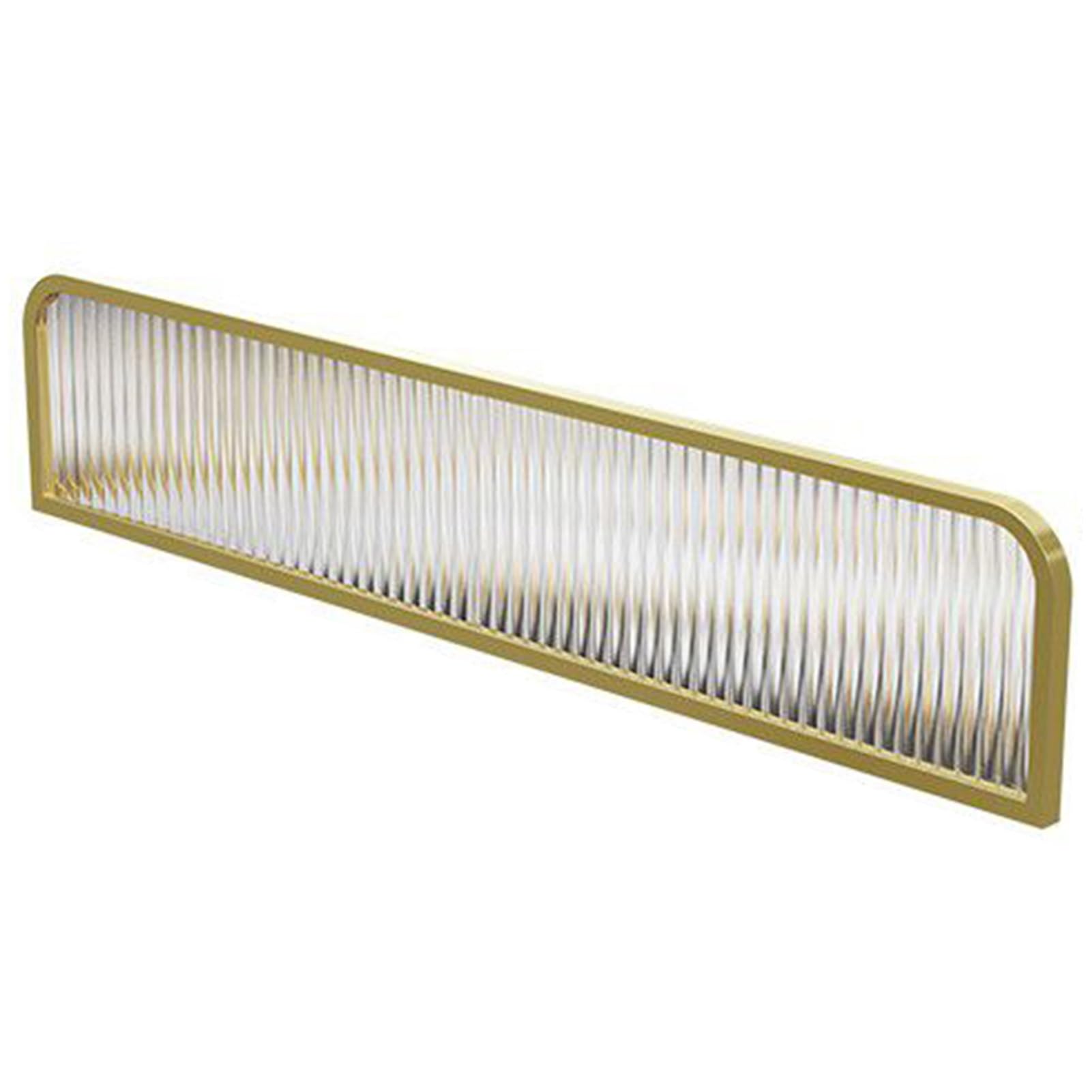 Hylwsxvp Gold Elegant Iron Room Dividers Stylish Semi Privacy Partition Screen For Dining Office Restaurant & Hotel Spaces Decorative Desk Divider For Enhanced Privacy & Aesthetics