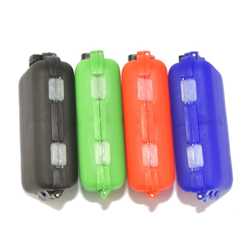 2pcs Plastic 10 Compartments Detachable Bait Storage TOPIND Fly Fishing Lure Bait Hooks Tackle Accessory Tackle Storage Box Case with Compartments