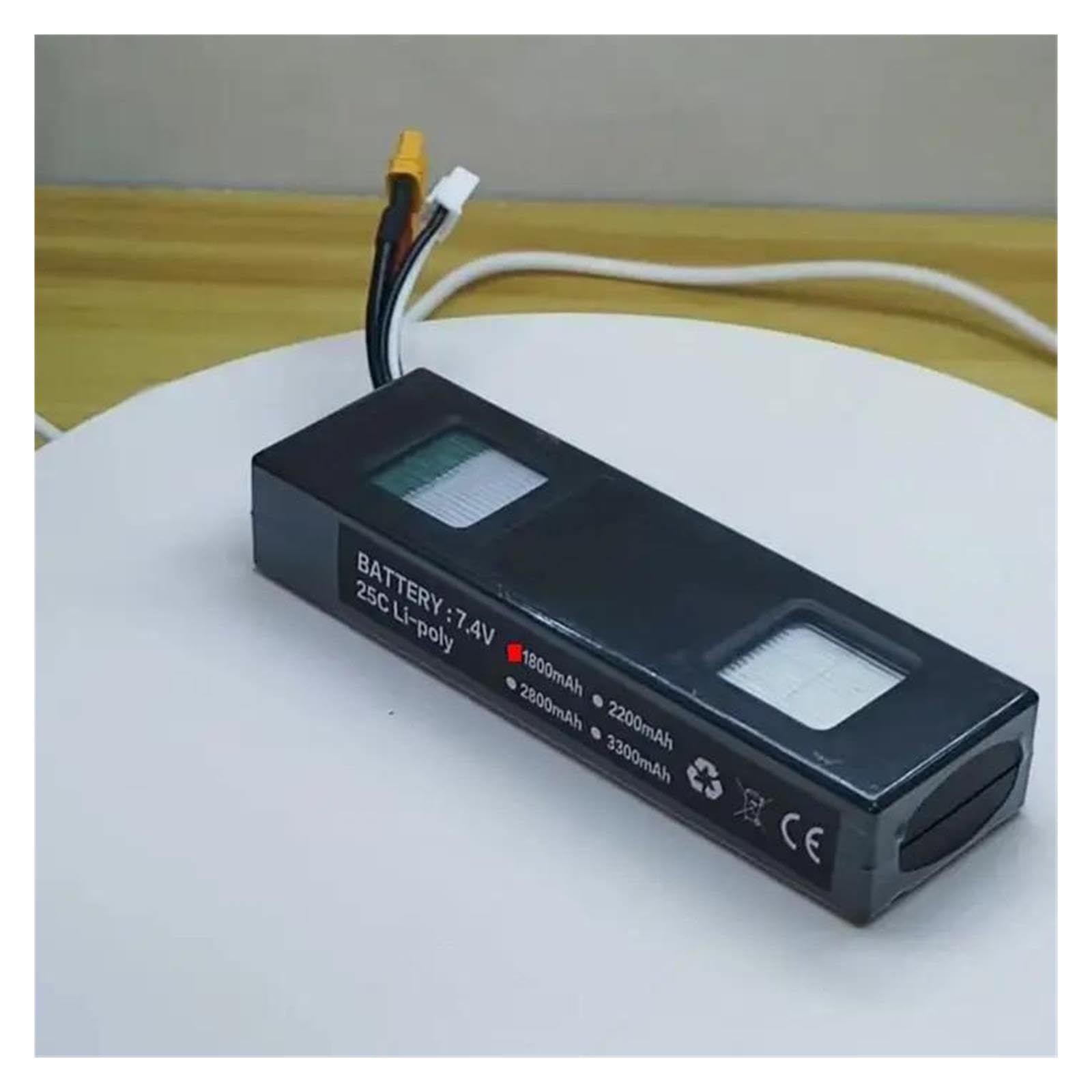 Batteria da 1800 mAh, Compatibile con Il Drone quadricottero MJX R/C Bugs 3 / B3 RC