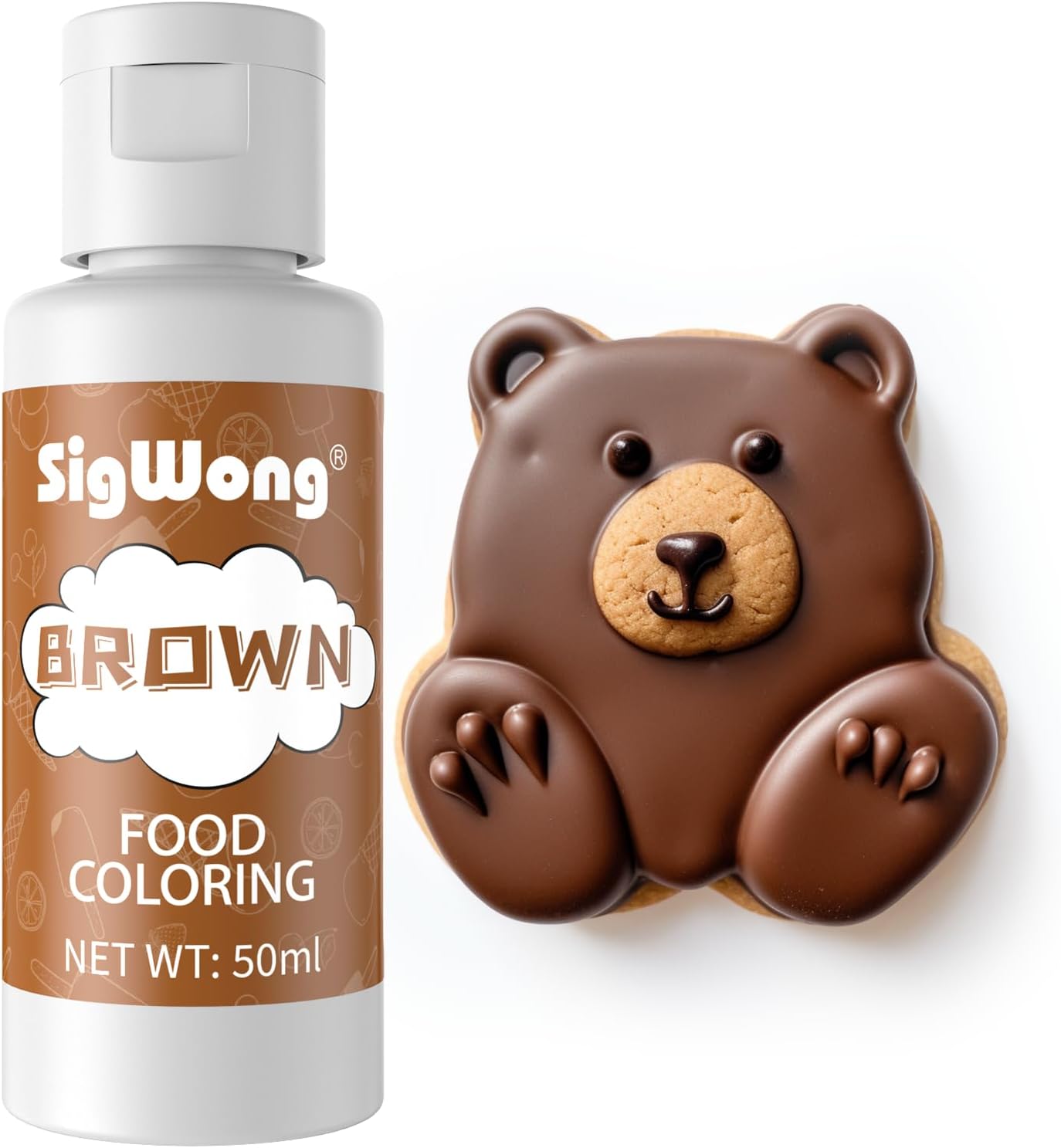 Food Colouring 50ml Concentrated Liquid Food Colouring Set Neon