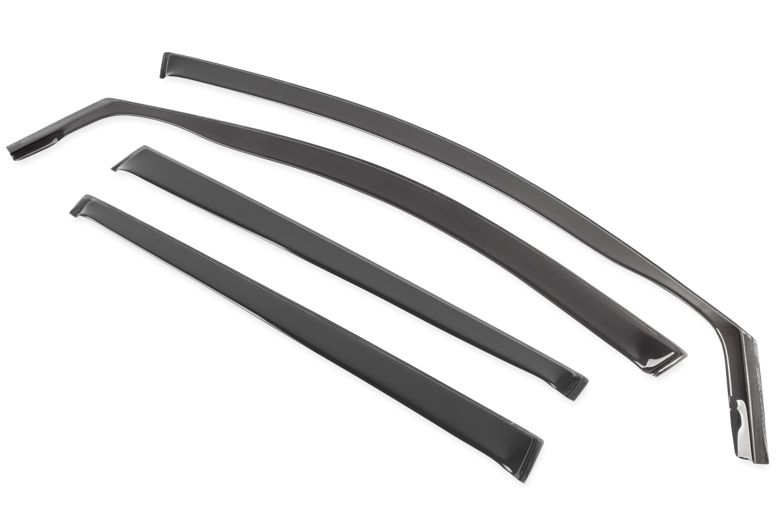 WALSER Déflecteurs de vent compatible avec Audi A3 (8P1) 05/2003-12/2013, A3 Sportback (8PA) 09/2004-12/2015