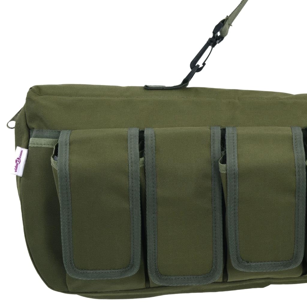 vidaXL Gewehrtasche mit Schultergurt Waffentasche Jagdtasche Oxford-Gewebe