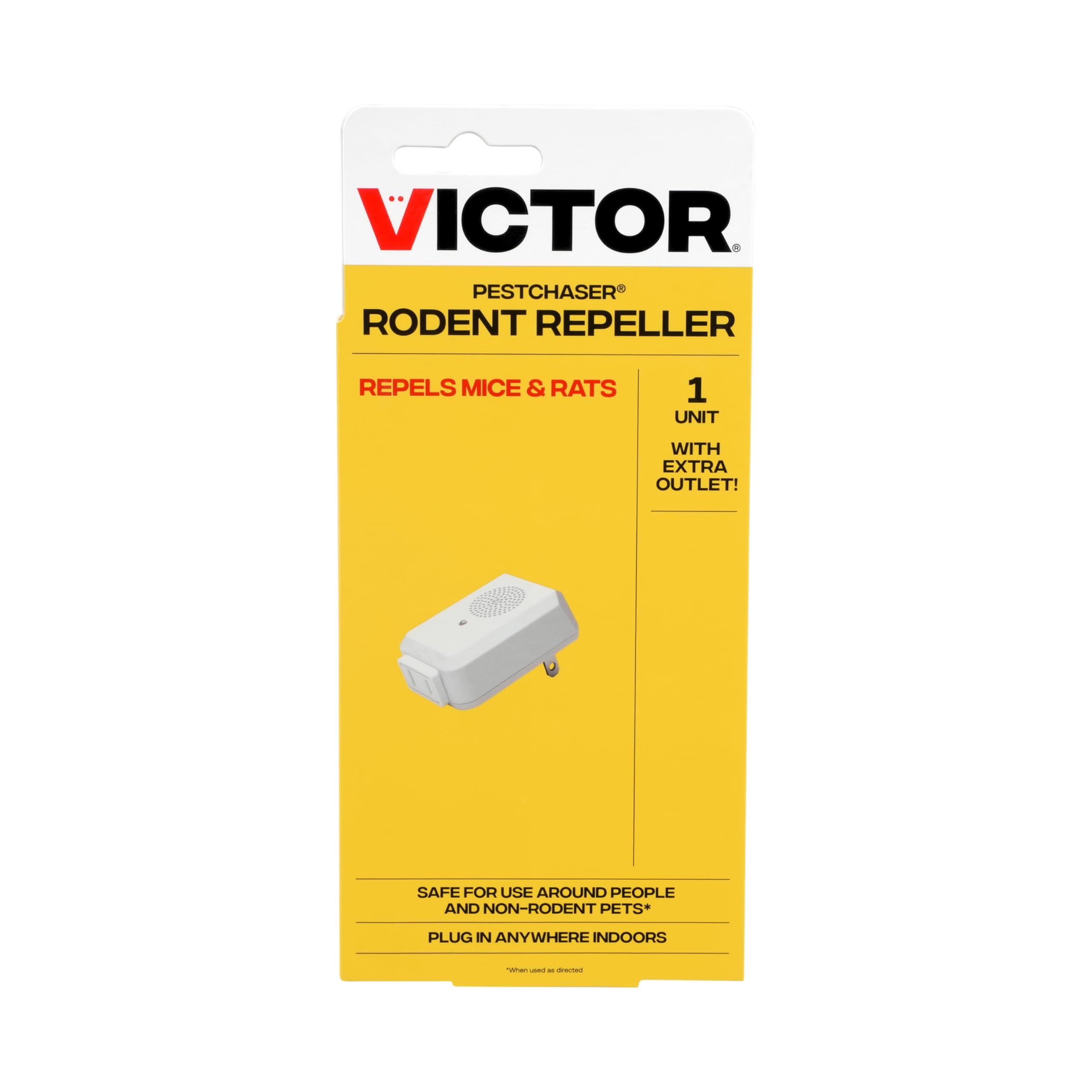 Répulsif pour rongeurs pour cuisine et sous sol avec veilleuse de nuit pratique
