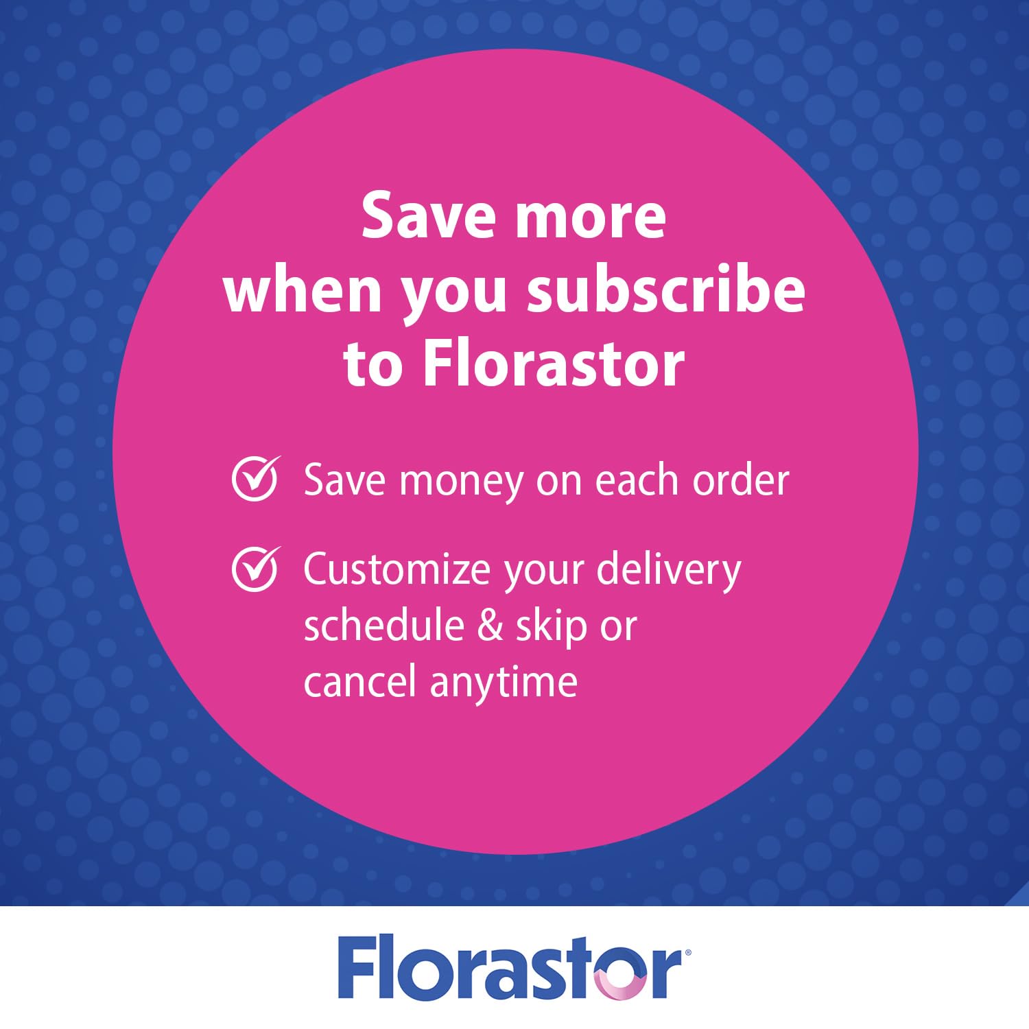 Florastor Her Digest and De-Stress Women's Probiotic and Stress Relief Supplement, Probiotics for Digestive Health, Vaginal Probiotics, and L-Theanine for Mind and Body Wellness, 30 Capsules