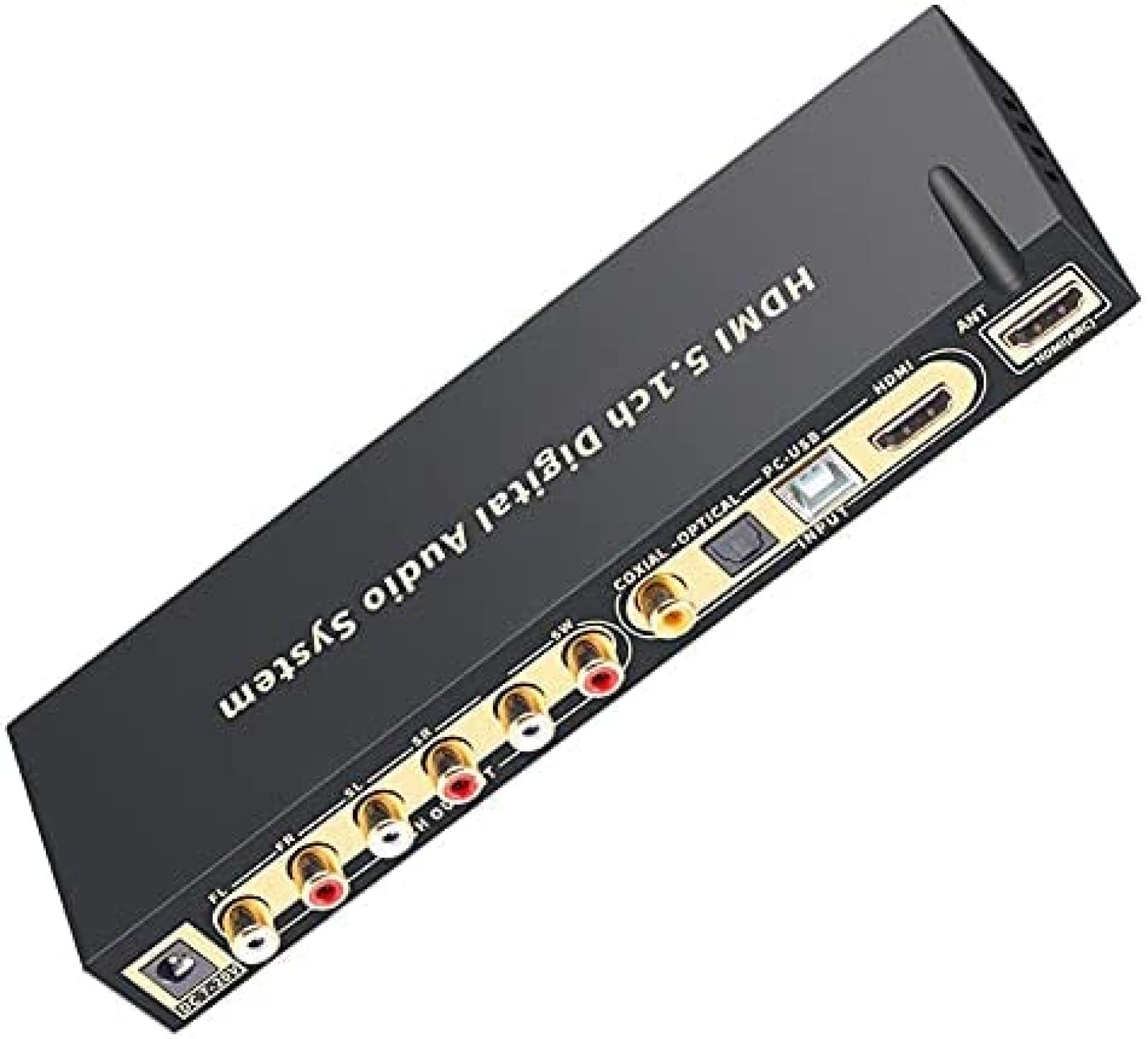 HDMI 5,1 convertidor de Audio decodificador DAC DTS AC3 FLAC APE 4K * 2K HDMI a HDMI Extractor convertidor divisor Digital SPDIF ARC