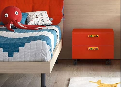 Miniatura 8 de Skyscraper - Pomos de goma suave de 3.780 in, tiradores de cajón para gabinetes de habitación, armarios, caja organizadora, estantería, armario,