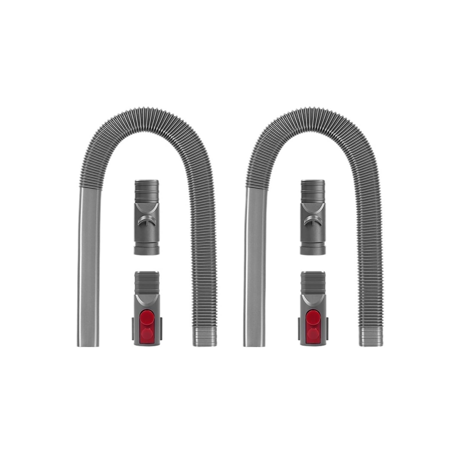 Cgpacvmje 2 Set V6 V7 V8 V10 V11 V15 Lint Remover Vacuum Hose,Dryer Vent Cleaner Parts Vacuum Cleaner Hose Dryer Vent Cleaner Kit(2 Set)
