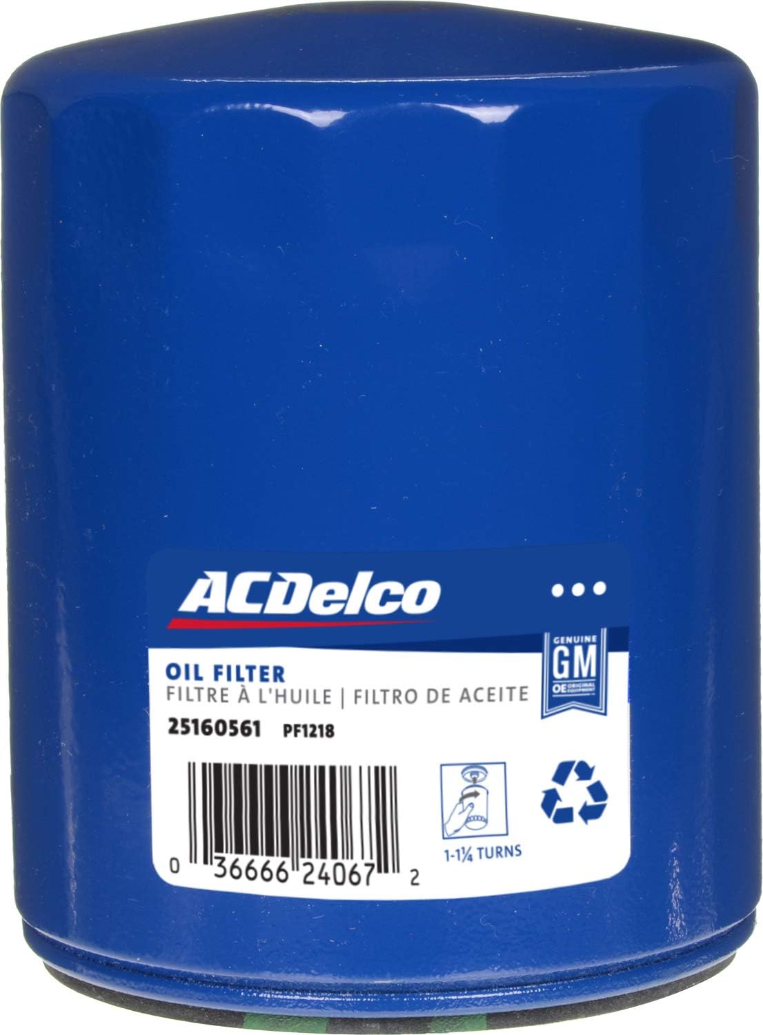 AC Delco PF454 Oil Filter Set of 3 for Buick Cadillac Chevy
