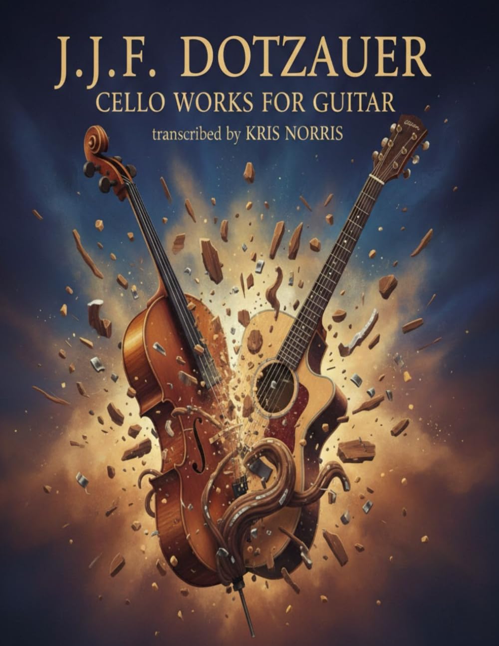 Dotzauer Cello Works for Guitar Complete: Volumes I + II