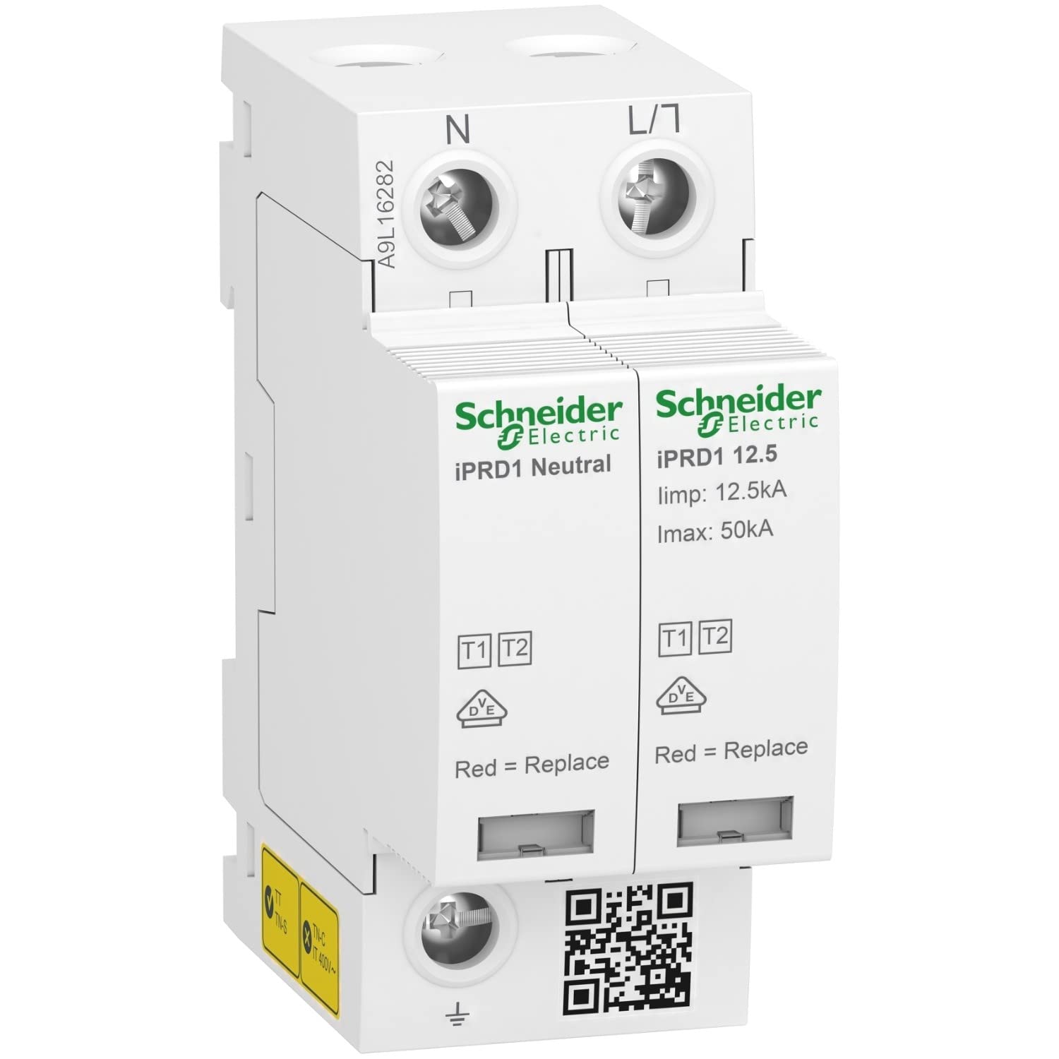 Surge Limiter iPRD1 12.5R-T12-1N Acti9 A9L16282