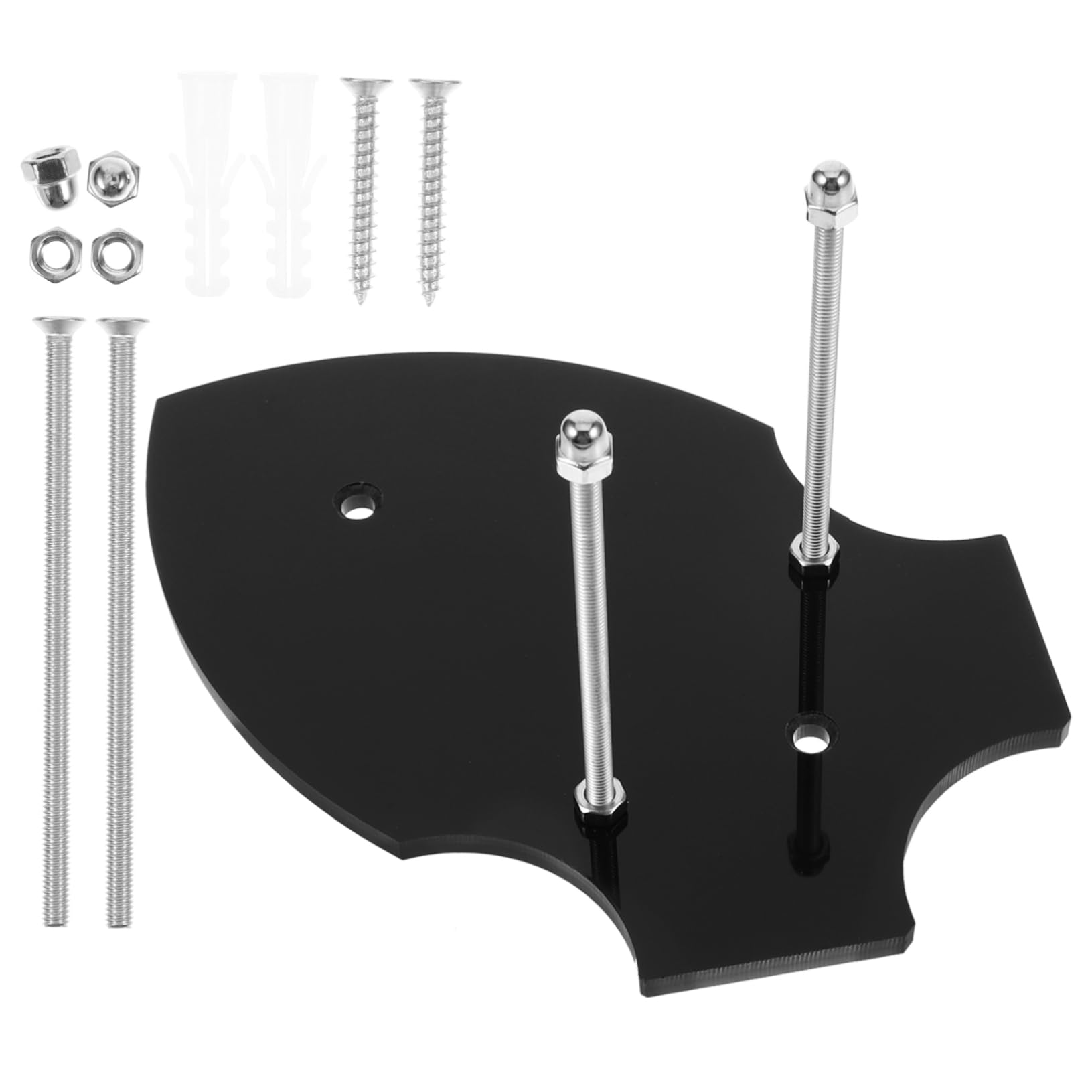 HANABASS Skateboard Mount Display Rack Snowboard Wall Mount Acrylic Skateboard Stand