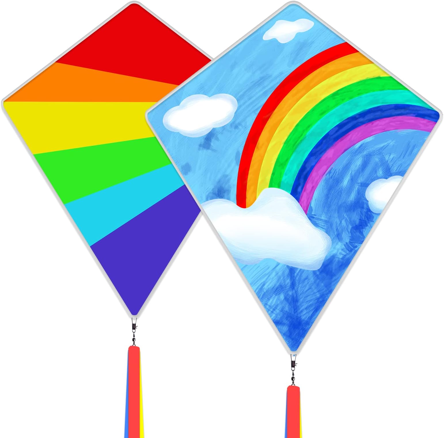 Rainbow Kite Outdoor Toys For Children Kids Children's Kite Stunt Kite