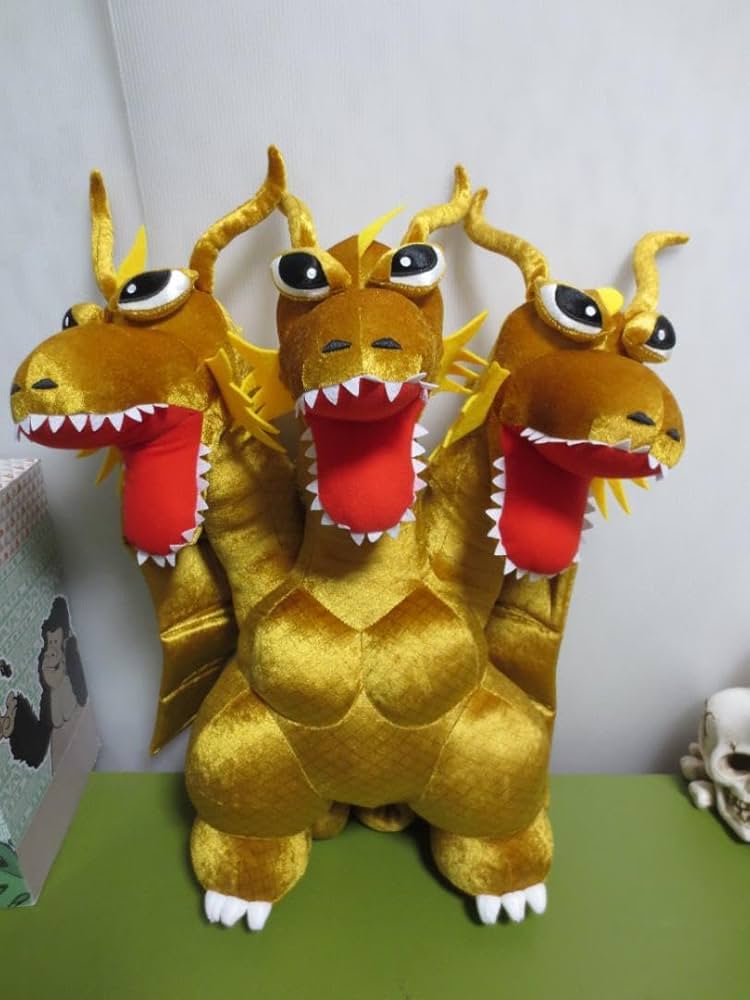 キングギドラ　BIG ぬいぐるみ Amazon.co.jp: タグ付 しまむら ダイカットクッション