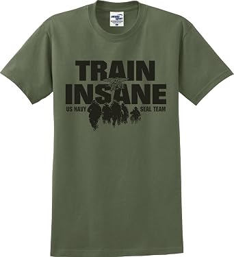 Train Insane US Navy Seal Team T-Shirt 