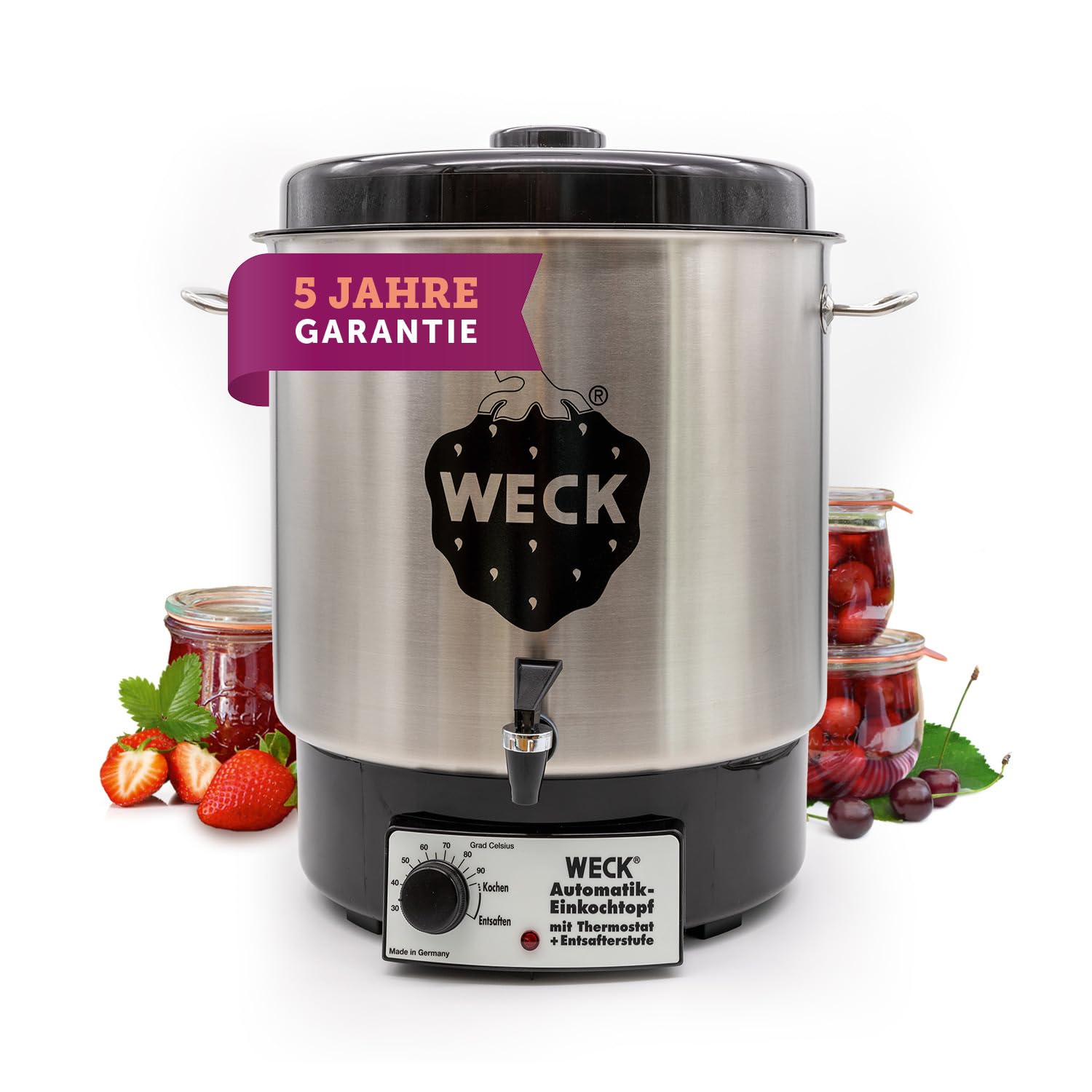 Weck WAT 24A Stérilisateur 1800 W, Métallique