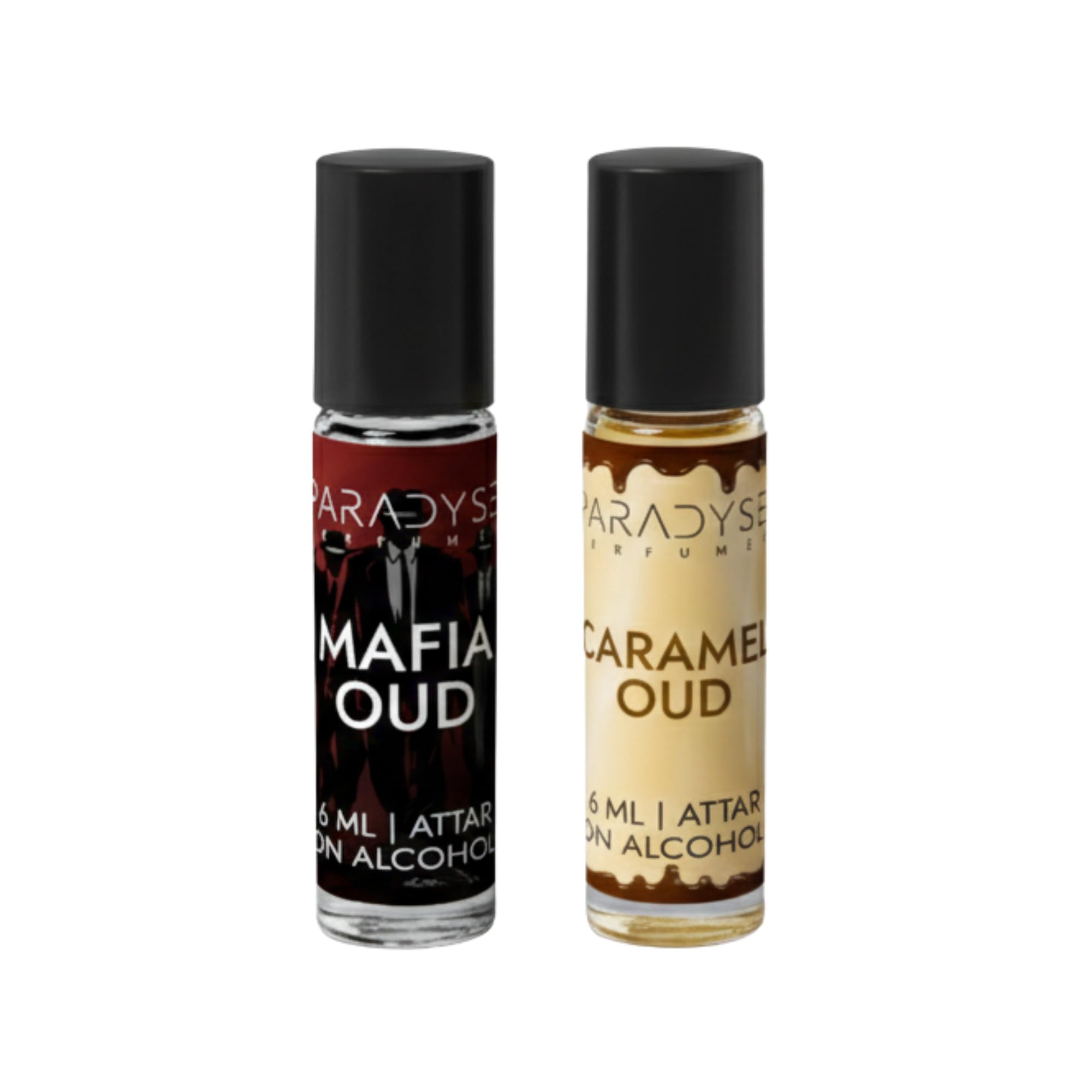 Paradyse Perfumes Oud Combo Pack (Mafia + Caramel) | Long Lasting Non-Alcoholic Attar | Premium Fragrance Set for Men & Women-image-31