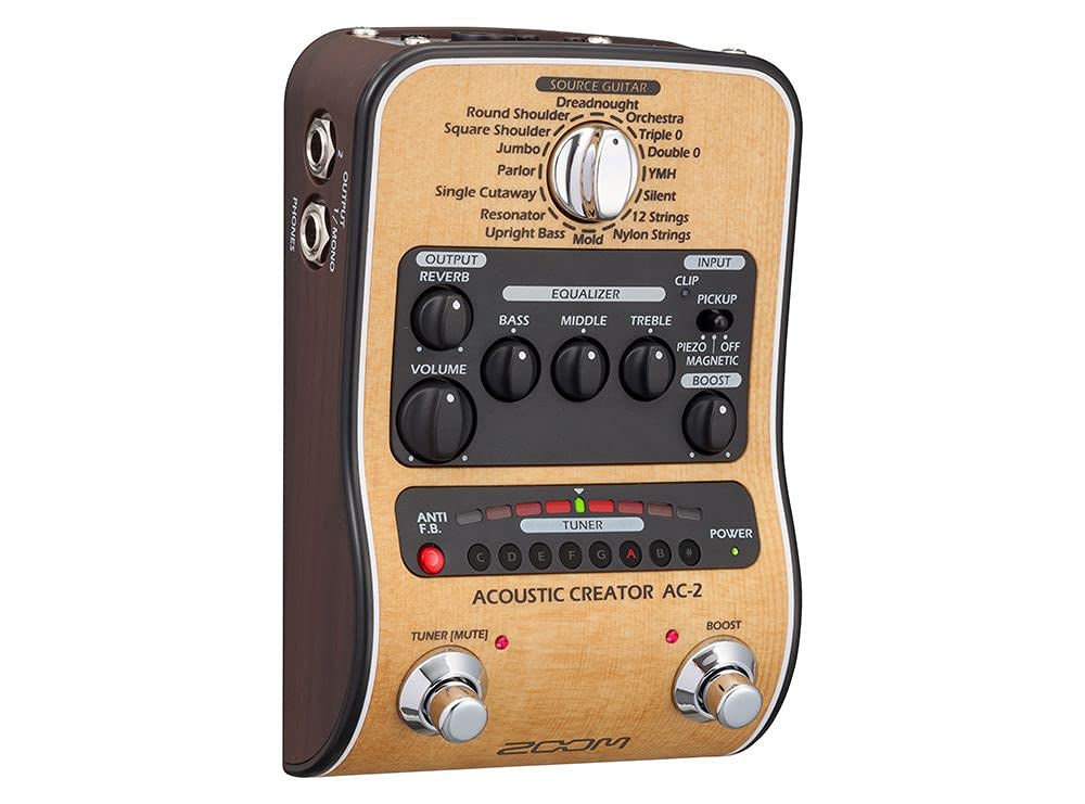 Zoom - AC-2 - Preamp pedale per chitarra acustica