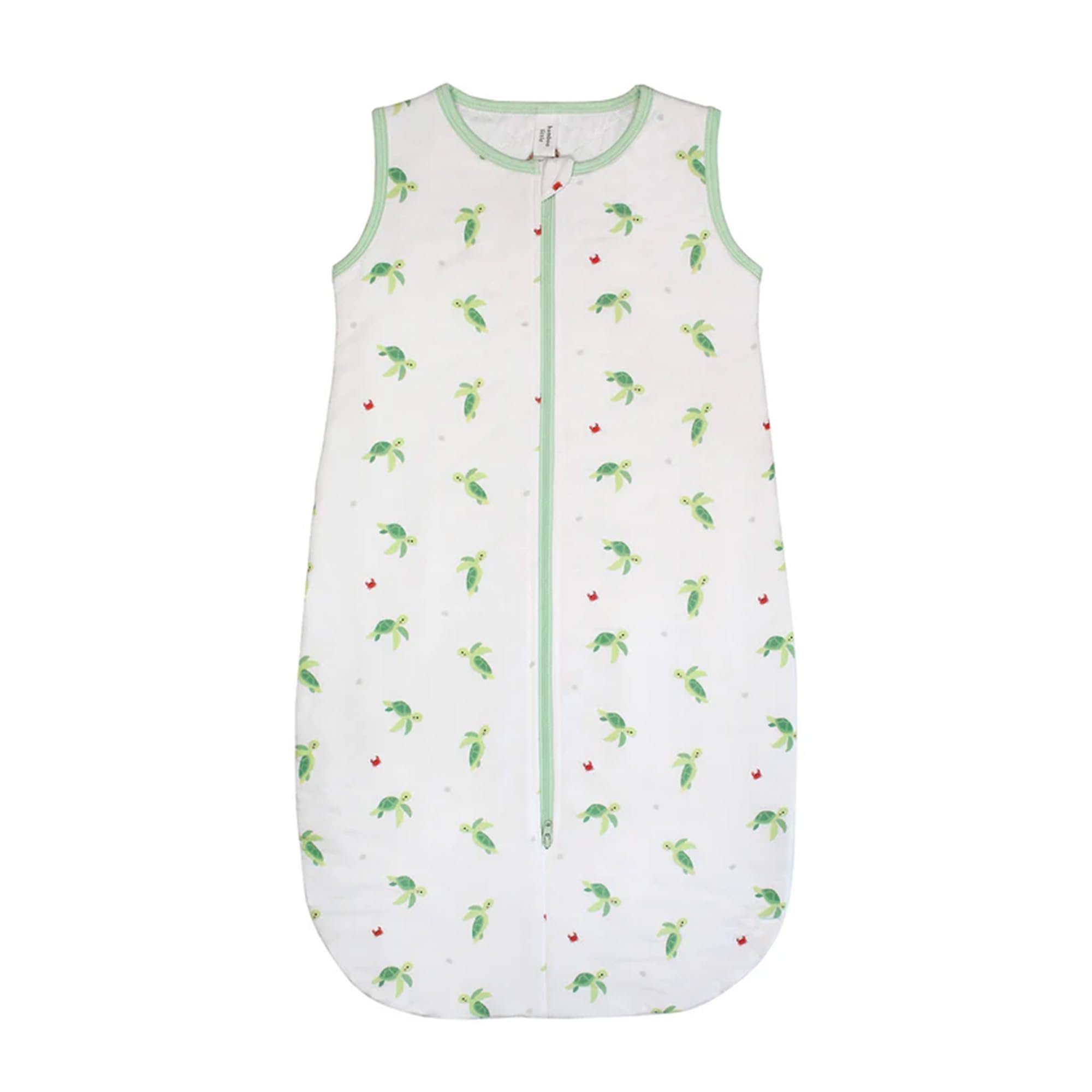 Turtle Baby Sleep Sack with 2-Way Zipper - 1.0 tog Sleep Sack - Wearable Blanket - Soft & Breathable Fabric - Newborn Essentials (Sleep Sack 0-3 Months - Sleep Sack 3-6 Months)