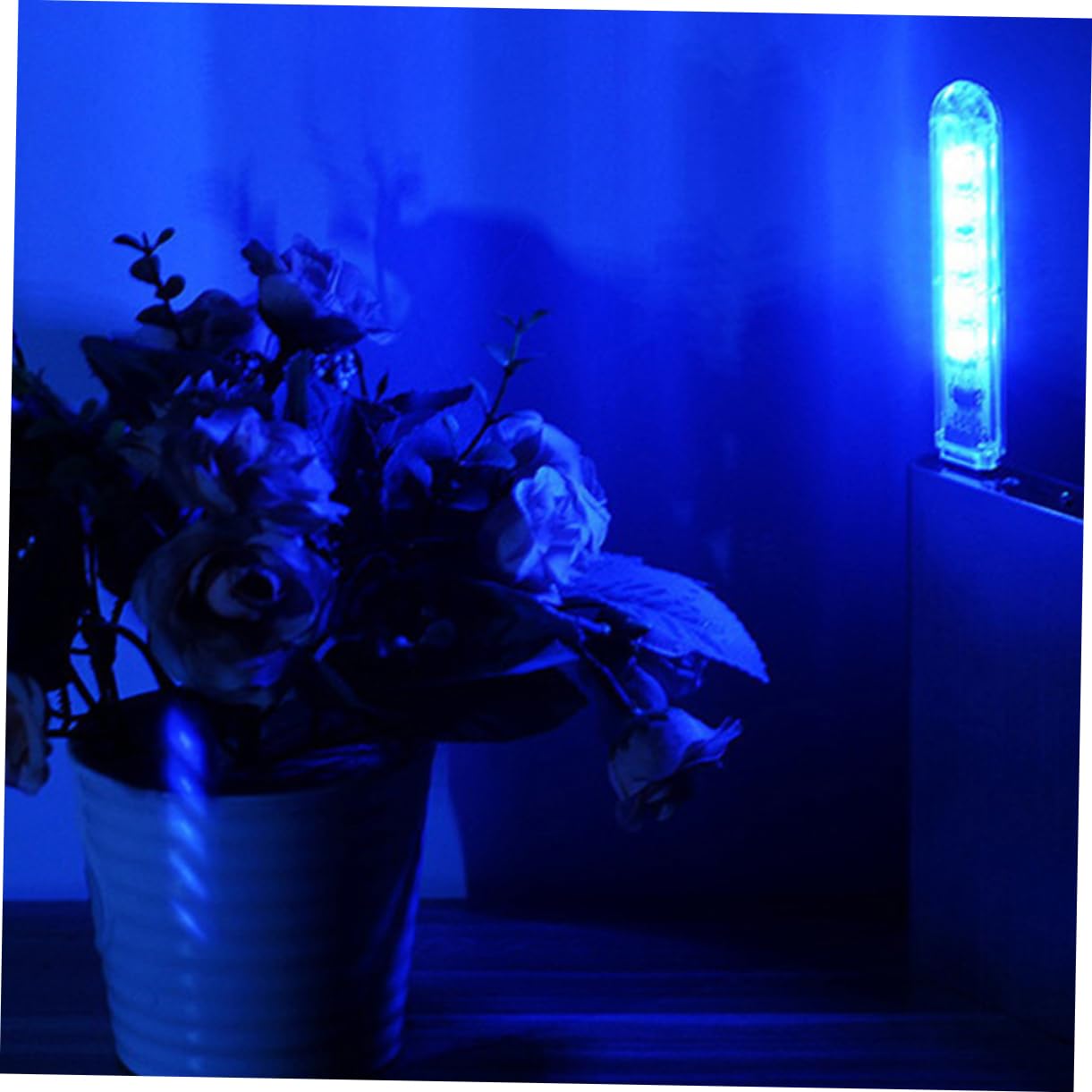 CIYODO Atmosphere Light 2 Piece Led Night Light Car Interior Atmosphere Lights Plug in Design