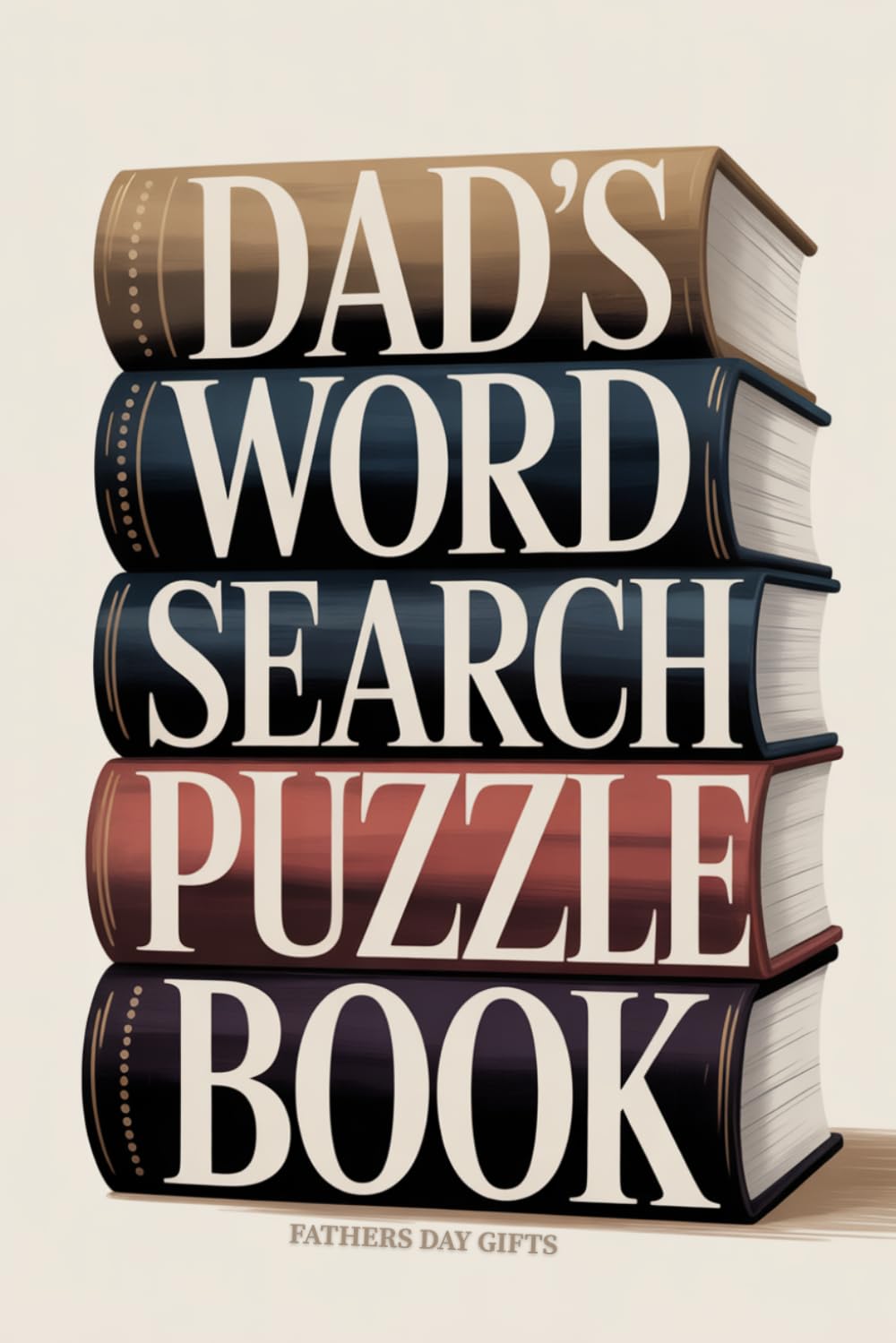 Fathers Day Gifts: Dad's Word Search Puzzle Book with 100 Brain Games and Answers