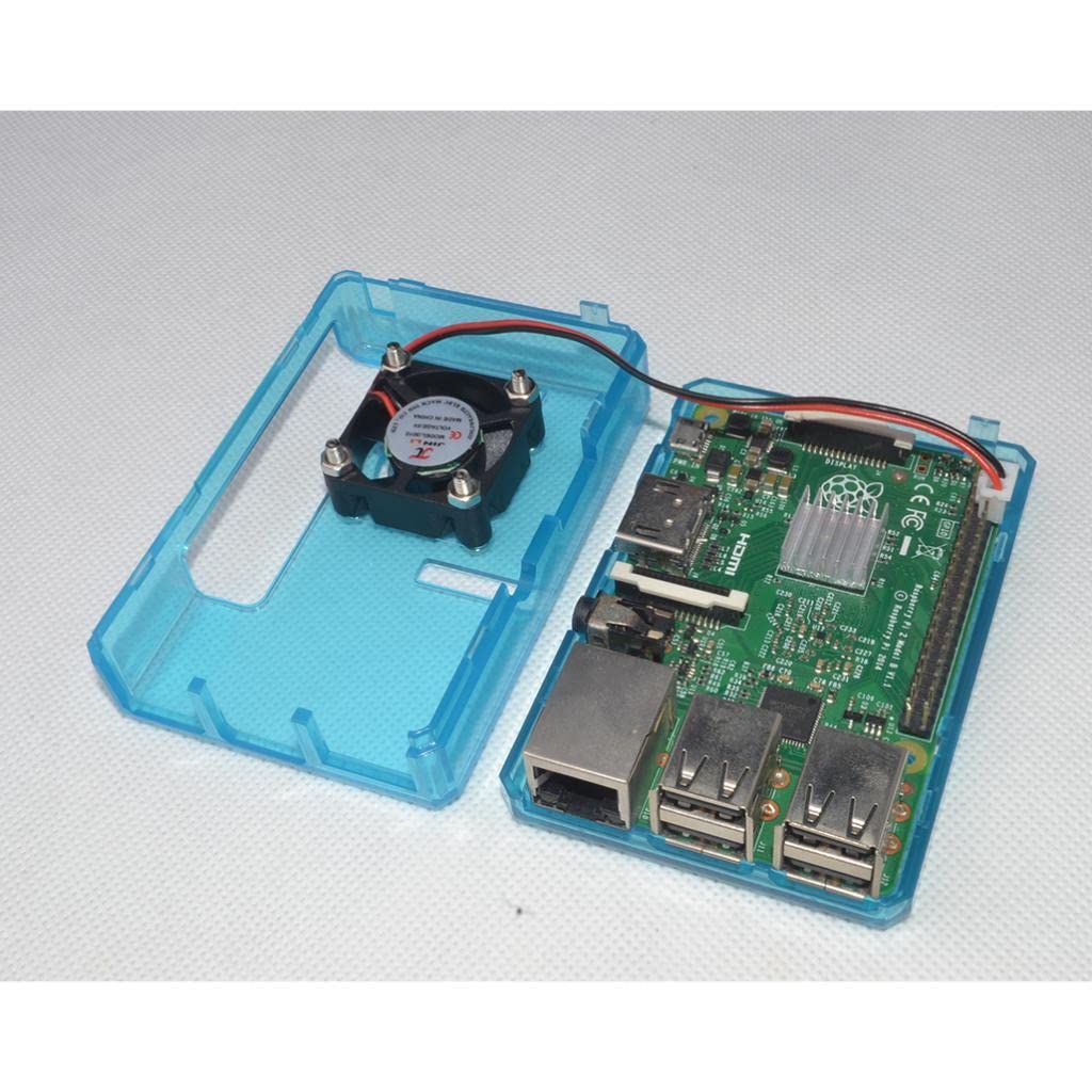 CALANDIS® ABS PVC Protective Case Enclosure Cover for Raspberry Pi 2B 3B 3B+ Blue (B0B6PBBY19) Amazon Price History, Amazon Price Tracker