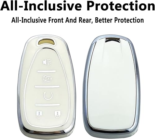 Miniatura 3 de Funda para llavero compatible con Chevy Camaro Cruze Equinox Malibu Traverse Blazer Volt Bolt Sonic Trax