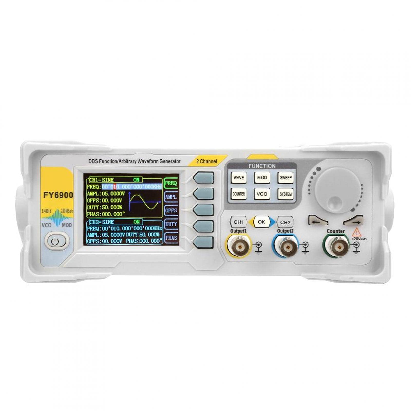 Fréquencemètre de Signal, Générateur de Signal Compteur de Signal pour Lignes de Production pour l'Enseignement et la Recherche Scientifique(British Standard 240V)