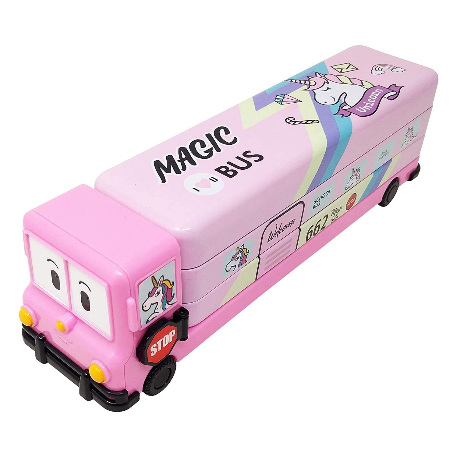 See full amazon price history chart for kidivo Metal School Bus Shaped Pencil Box for Kids with Moving Wheels and Sharpener (Blue) kidivo Metal School Bus Shaped Pencil Box for Kids with Moving Wheels and Sharpener (Blue) (B09Q3JGPY5) Amazon Price History, Amazon Price Tracker