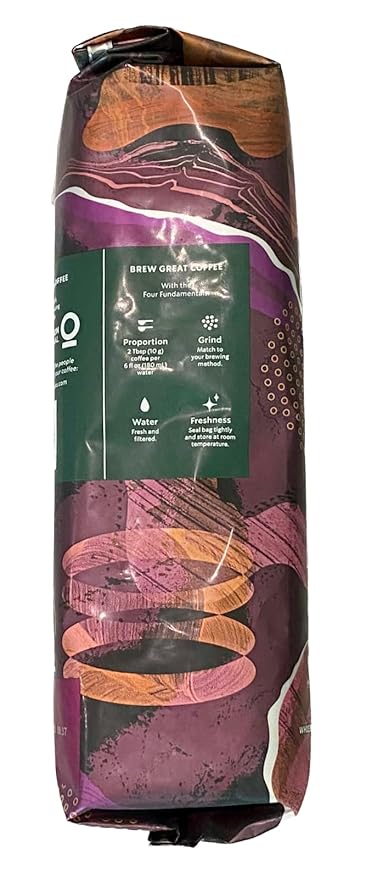 Starbucks Café Descafeinado Espresso en Grano 453 g miniatura 4