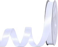 Vista 139 de YAMA Cinta de satén de doble cara, 7/8 pulgadas, 25 yardas para envolver regalos, color rosa