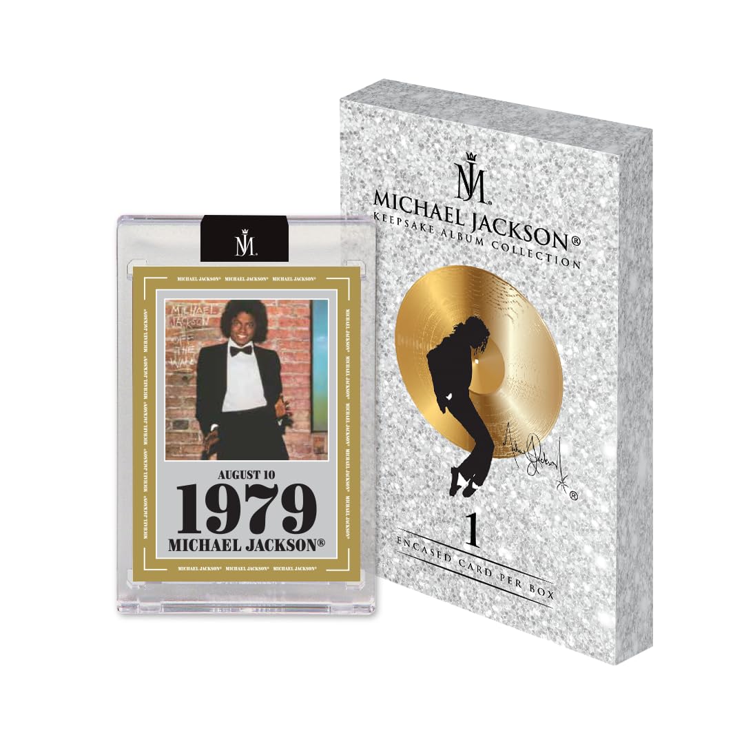 Michael Jackson Album Collection Exclusive Keepsake Trading Card