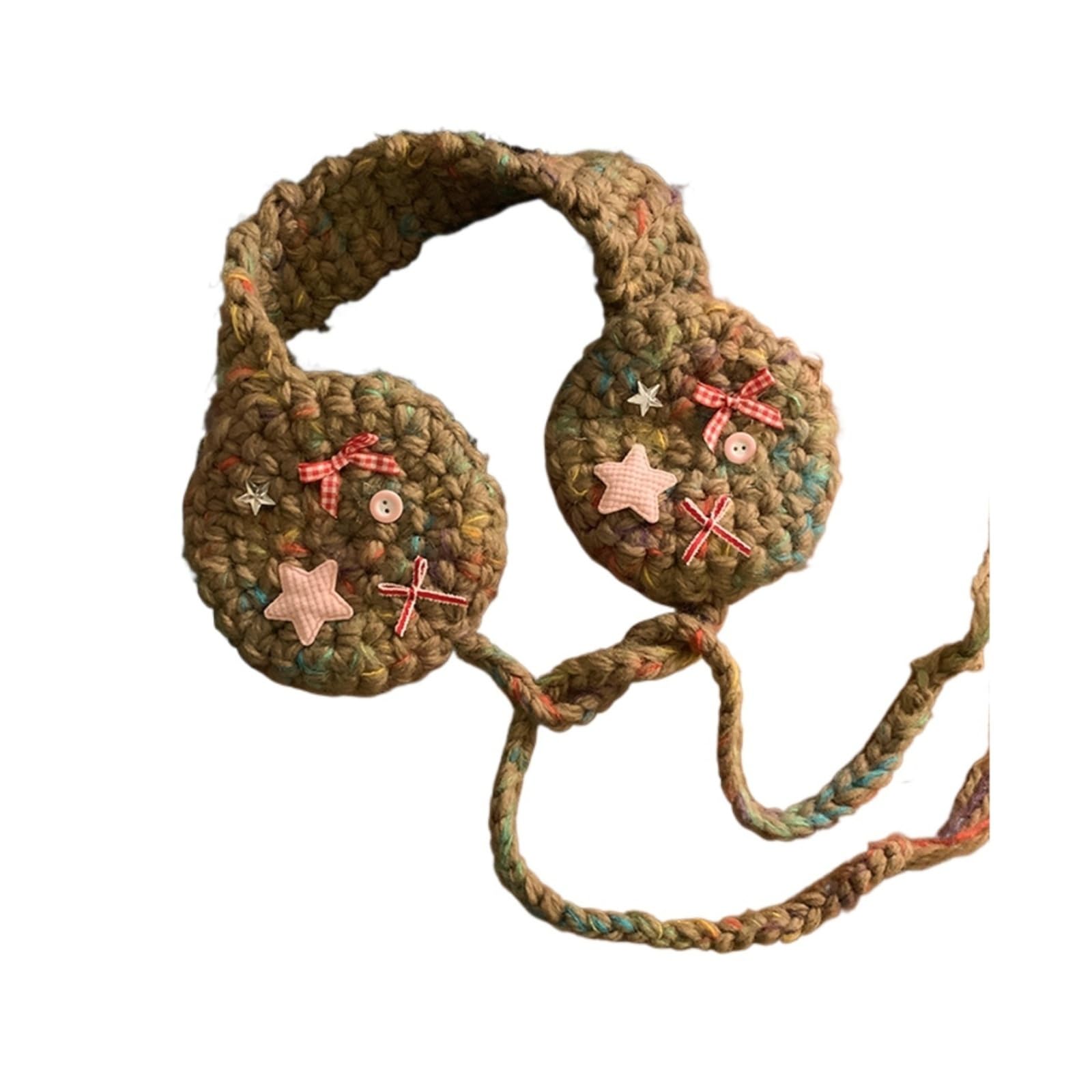 Cache Oreille Protège-Oreilles Cache-oreilles En Laine Tricotée Avec Nœud, Chauds Et Résistants Au Froid, For Une Utilisation Extérieur Classique Chaud