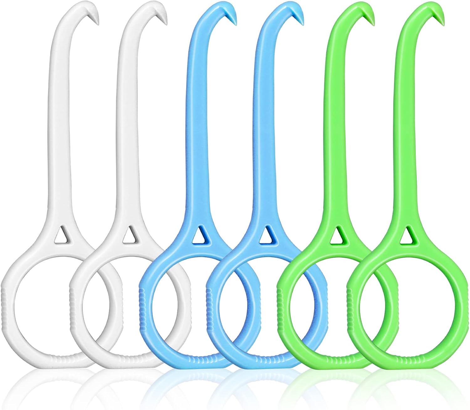 cobee Aligner Removal Tool, 6pcs Invisible Tooth Removal Aligner Chewies Removal Tool Kits Aligner Tooth Hook Oral Corrector Retainer Remover for Invisible Braces Tooth Oral Care