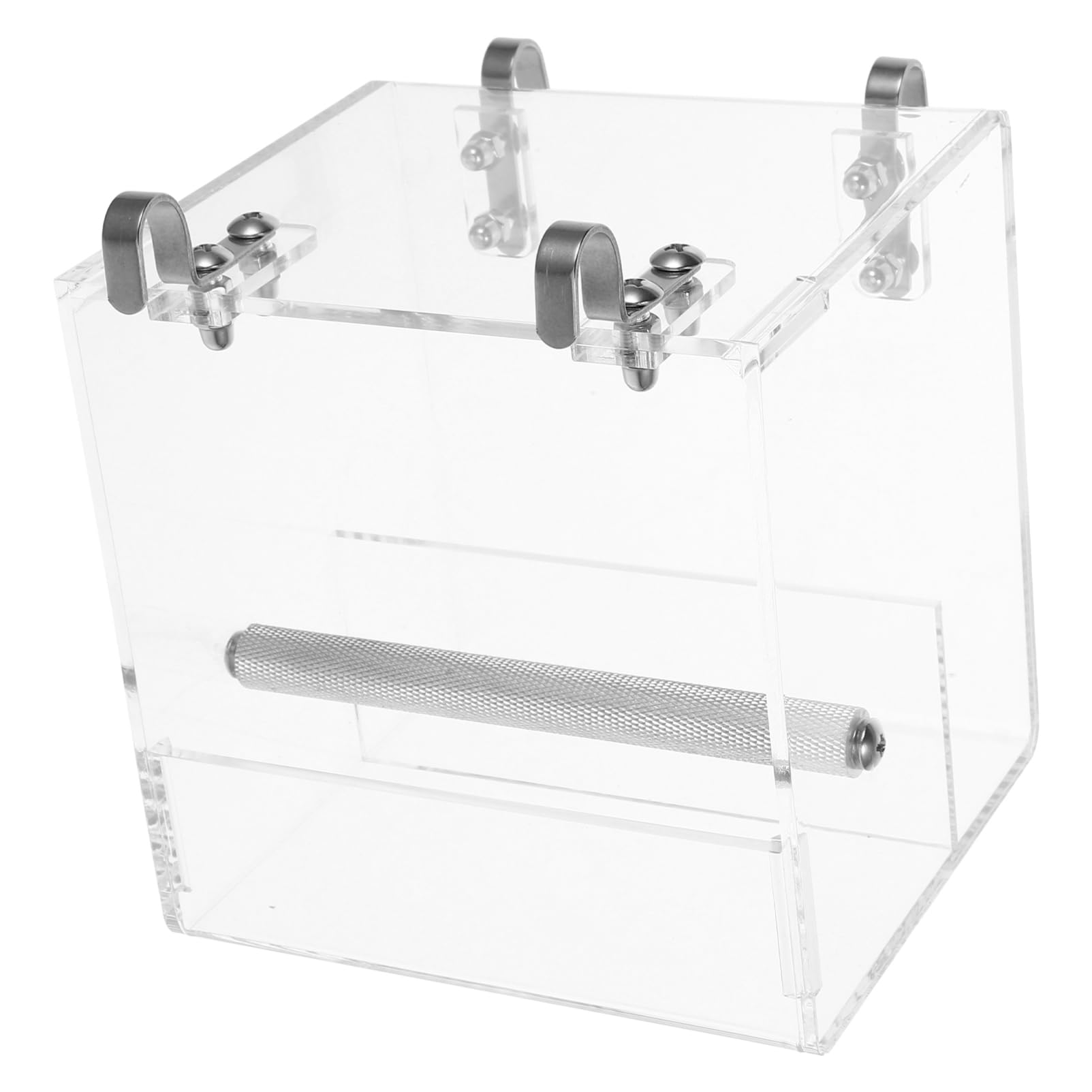 Mangeoire à Oiseaux Automatique pour Perroquet, Plastique, Bol | Design Suspendu, Installation Facile, Usage Maison et Cage, Adapté aux Petits Oiseaux